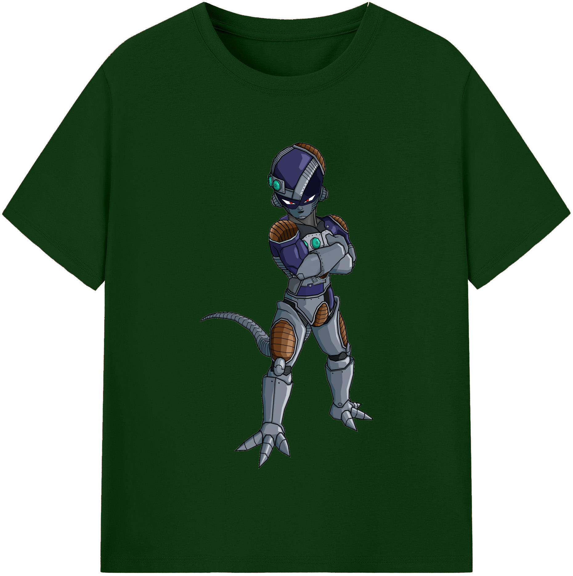 （画像用） ドラゴンボール フリーザ DRAGON BALL Frieza 綿100％半袖Tシャツ（フロントプリント）